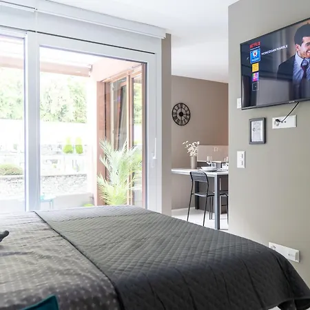 Center - Free Parking, Netflix And Wifi Apartment